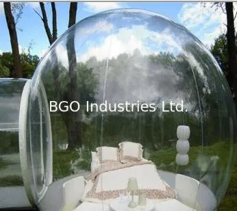 4m*4m Lower Toxicity Clear Inflatable Lawn Tent