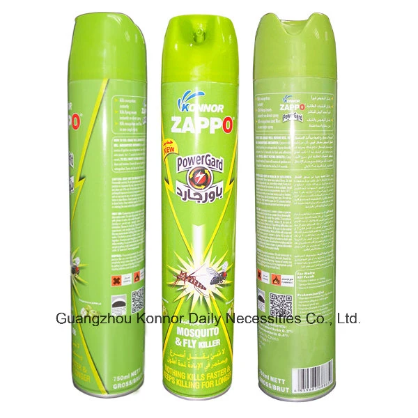 750ml Aerosol Insecticide Insect Killer Aerosol Insecticide Spray Pesticide