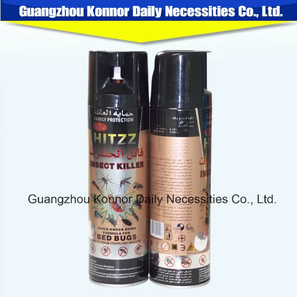 400ml Best Selling Household Item Aerosol Insecticide Spray Deltamethrin Insecticide