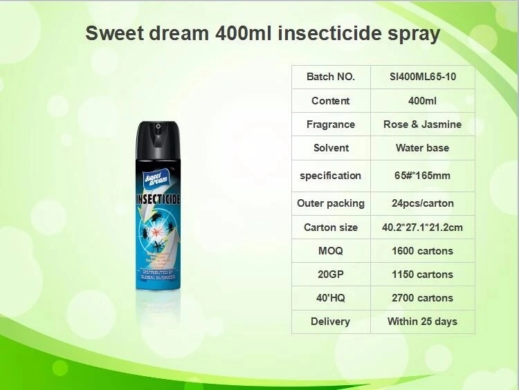 Insecticide Spray Spray Insecticide Spray Anti-Mosquito Repellent Insecticide Aerosol Mosquito Spray