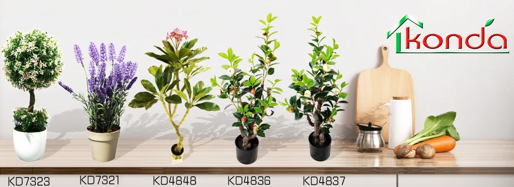 Decorative Wholesale Artificial Flowers and Plants Bonsai Plants