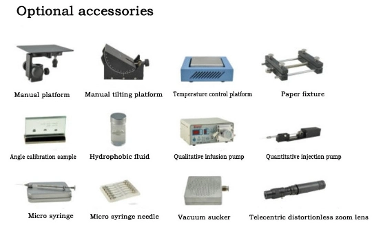 Laboratory Dynamic Contact Angle Analyzer-Contact Angle Goniometer-Contact Angle Measuring Instrument