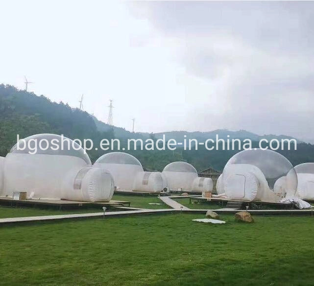 4m*4m Lower Toxicity Clear Inflatable Lawn Tent