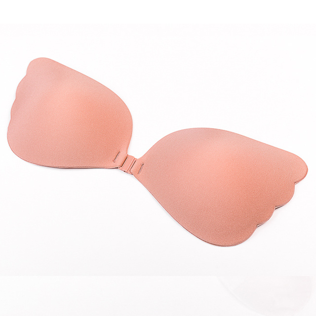 Magic Wing Strapless Bra Silicone Push-up Breathable Strapless Backless Self-Adhesive Sticky Invisible Bra