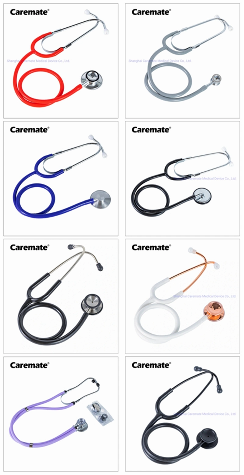Wholesale Professional Hospital Diagnostic Cardiology Stainless Steel Single head/Dual Head Stethoscope