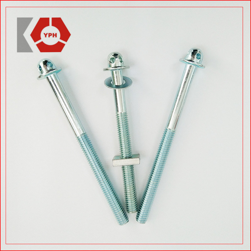 Special Flange Threaded Bolts with Nut and Washer