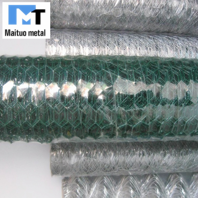 Plastic Hexagonal Wire Netting/Malla Hexagonal Plastificada
