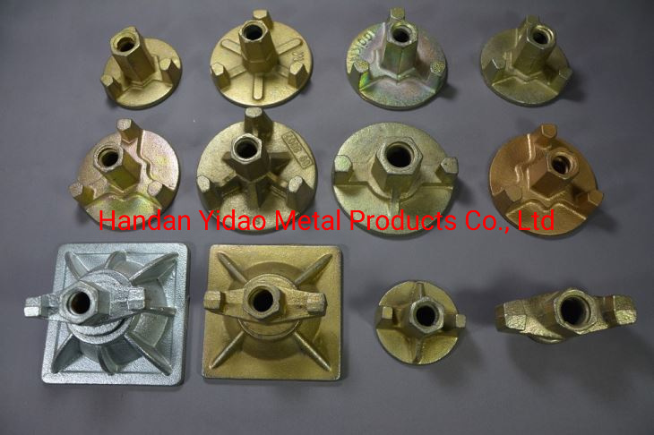 China Accesorios Encofrados, Tuerca, Wing Nut, Flange Nut, Formwork Accessories