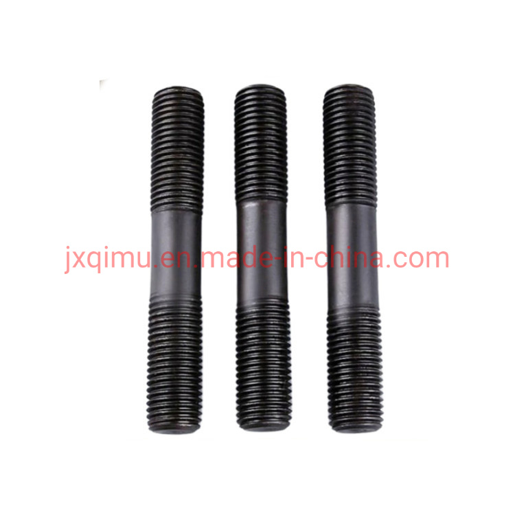 Grade 8.8 Double End Stud Rod with Black