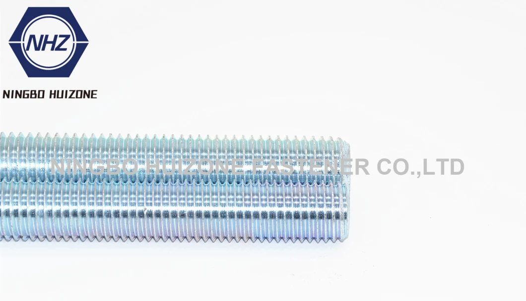 Color Zinc Plated Fully Thread Threaded Bars DIN975/976