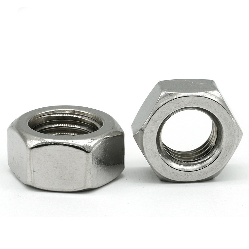 M8 A2 DIN934 Stainless Steel 304 Hex Nuts