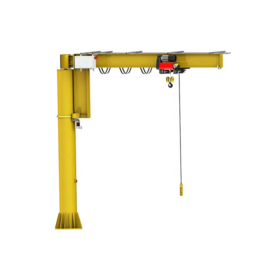 Wall Jib Crane Single Column Swing Jib Cantilever Crane 1t