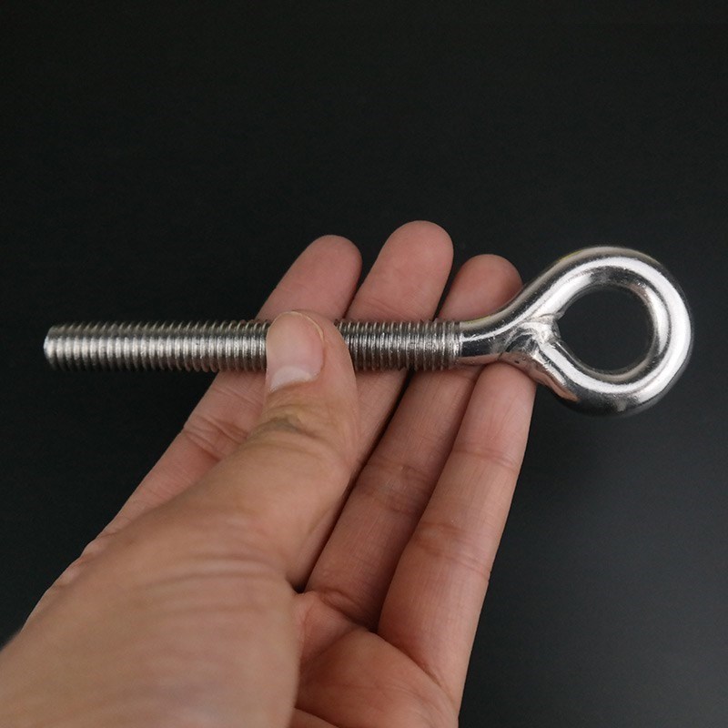 Stainless Steel Round Wire Opening Hook Eye Bolt Custom Bolt Non-Standard Hook Bolts