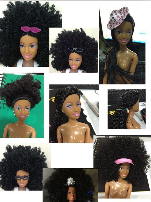 11.5 Inch Jointed Black Fashion Girl Dolls, Black Dolls