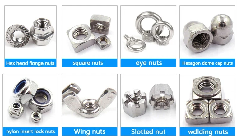 DIN444 Stainless Steel Eye Bolt Carbon Steel Zinc Plated or Galvanized Metric Thread Eye Bolt