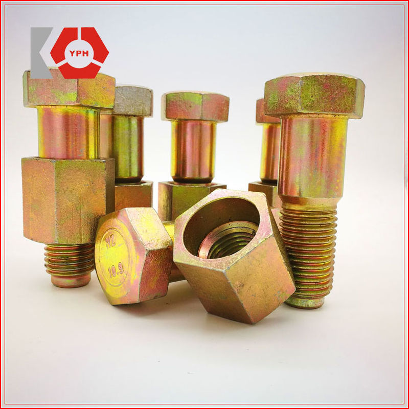 Produced Hex Fitted Hexagon Head Bolts DIN 609/DIN 610 with Zinc Plated