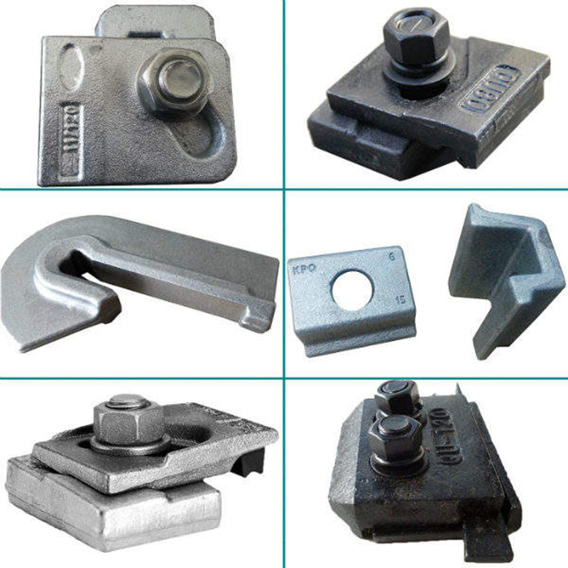 Railway Fastener Black Hex Bolt and Nut