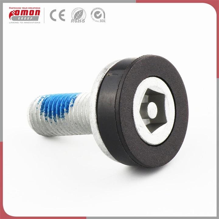 Common Round Head Stud Brass Screw Flange Bolt for Building