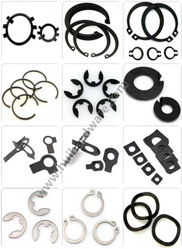 Carbon Steel Black Tab Washers for Round Nuts M10-M60