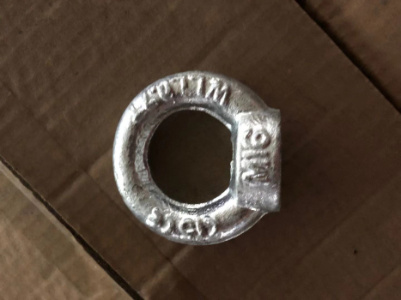 DIN580 Galvanized Drop Forged Eye Bolt