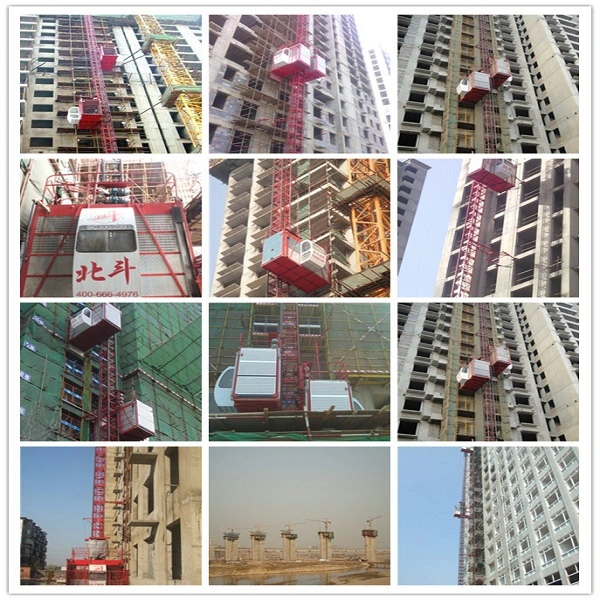Ce/ISO9001/SGS Certificatesd Electric Gjj Construction Hoist / Construction Lift/Construction Elevator Price