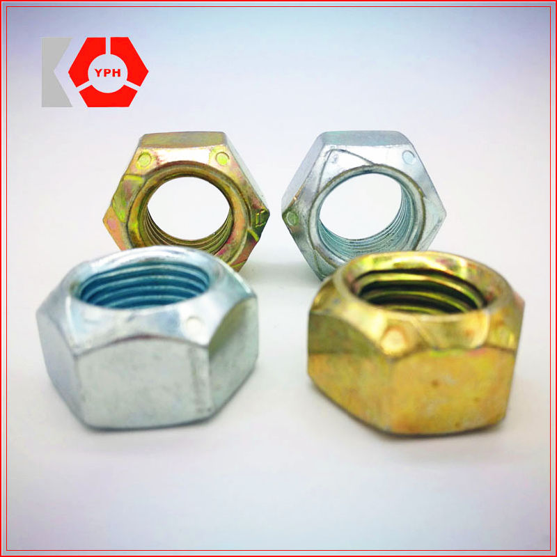 DIN934 Stainless Steel Hexagon Nuts with Zinc Plated