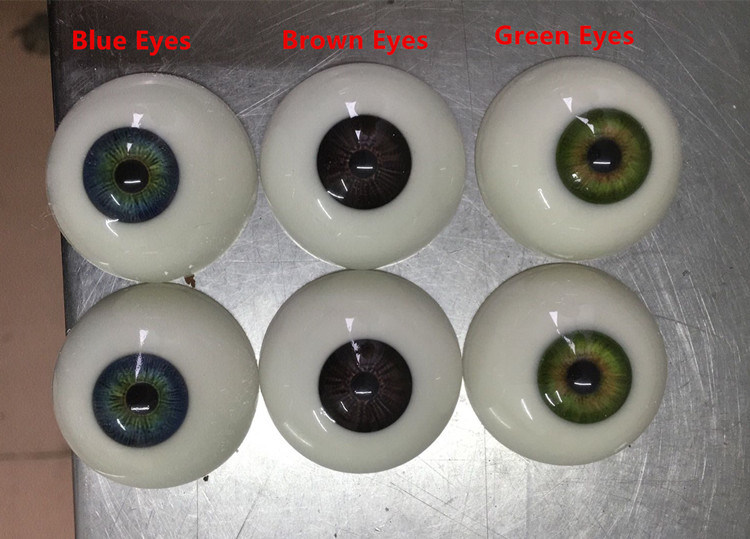 China Manufacturer 3mm to 28mm Safety Doll Eyes Half-Round Glass Baby Doll Eyes and Adult Doll Eyes Supplier