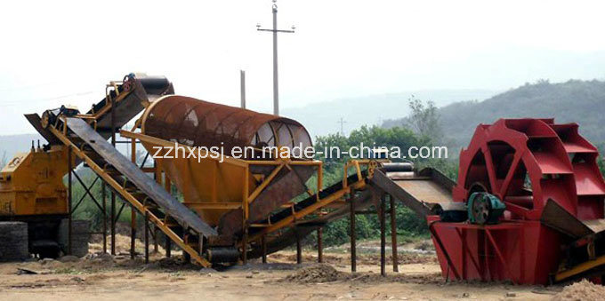 High Efficiency River Sand Washer, River Stone Sand Washer for Sale