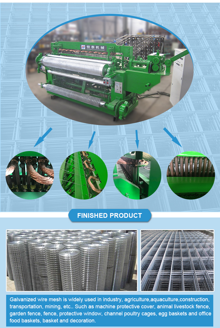 Automatic Rolling Mesh Welded Equipment/Welded Wire Mesh Plant