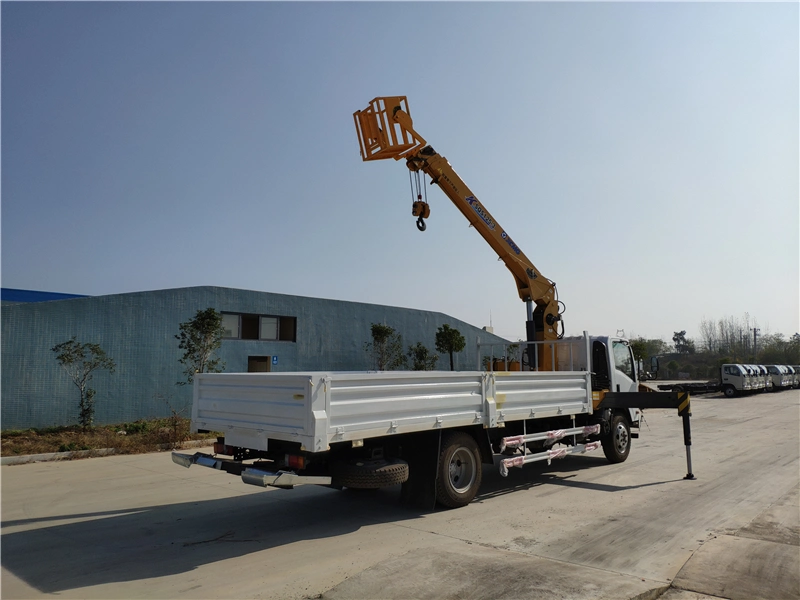 6.3tons 8tons Telescopic Boom Truck Crane Manipulator