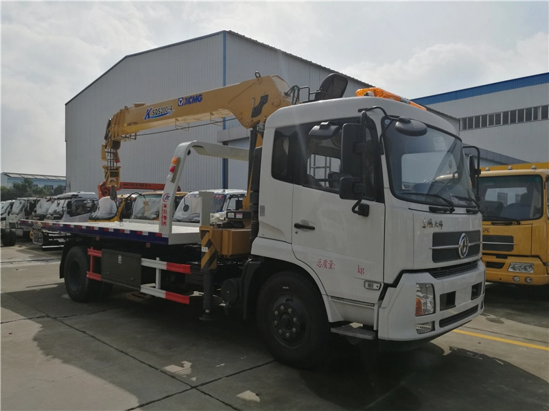 6.3tons 8tons Telescopic Boom Truck Crane Manipulator