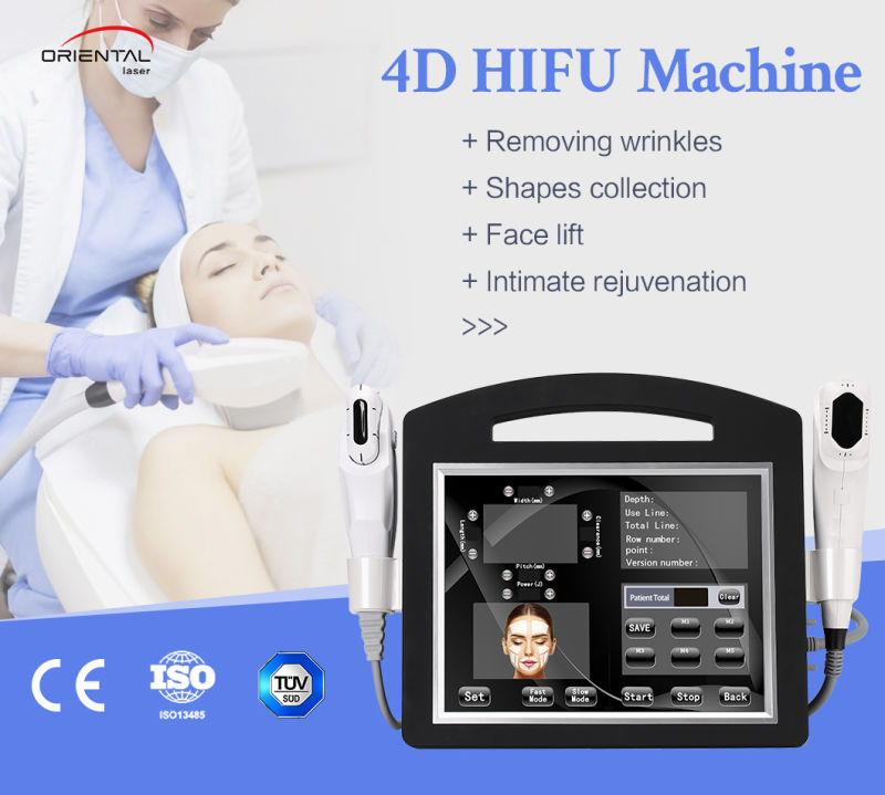 2021 High-Intense Focused Ultrasound Beauty Machine Wingkle Removal