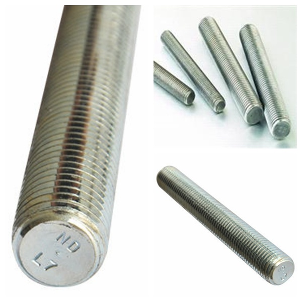 Threaded Rods ASTM A320 L7/L7m Zinc Plated