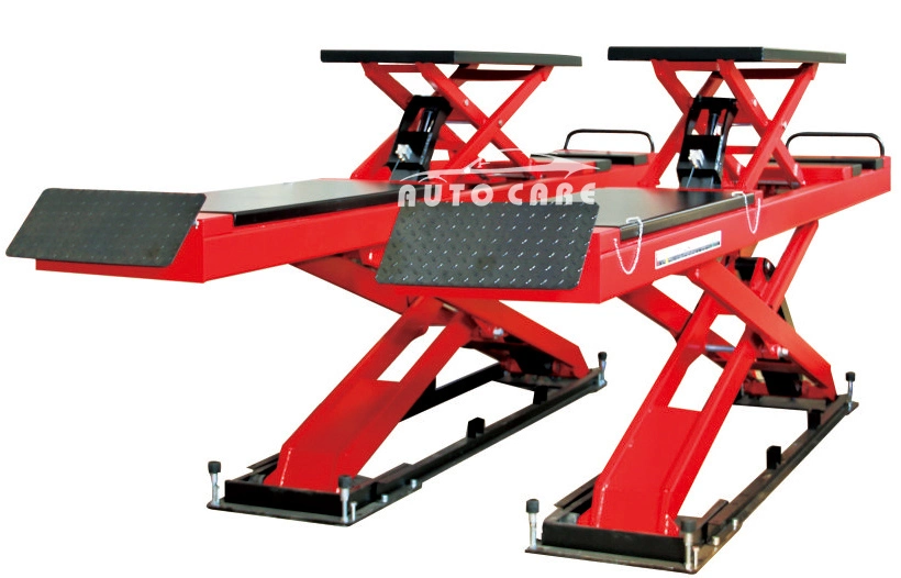 Hydraulic Pneumatic Locker Alignment Package Double Level Scissor Lift with Ce