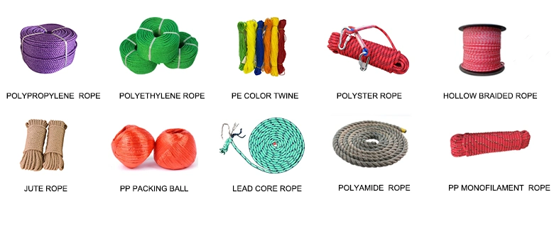 PP Rope/PE Rope/Polyester Rope/Nylon Rope/Fishing Rope /Marine Rope /Mooring Rope