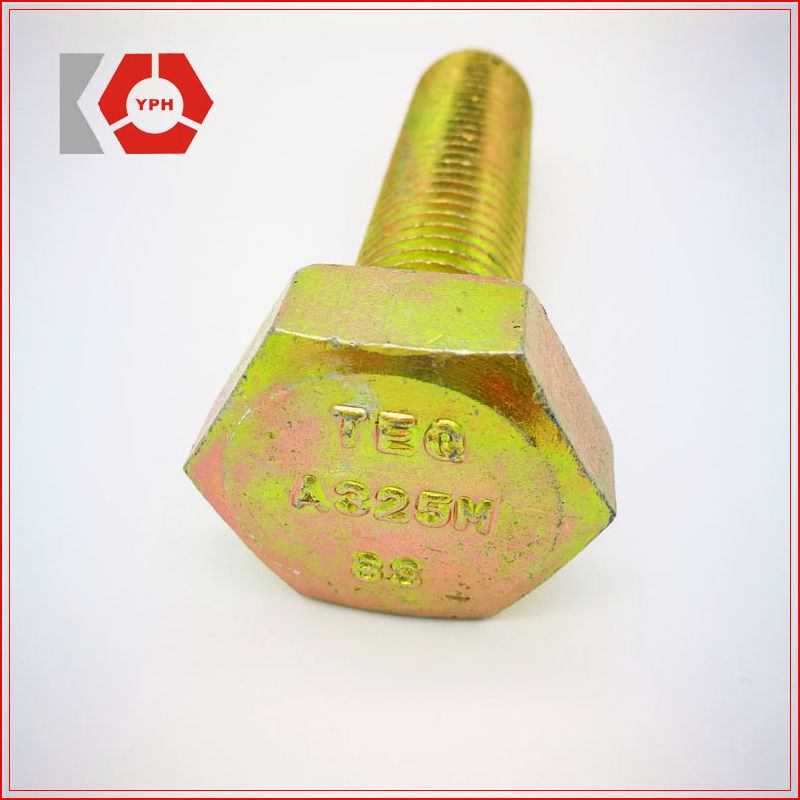 Factory Produced Glavanized Hexagon Head Hex Heavy Structural Bolts A325m