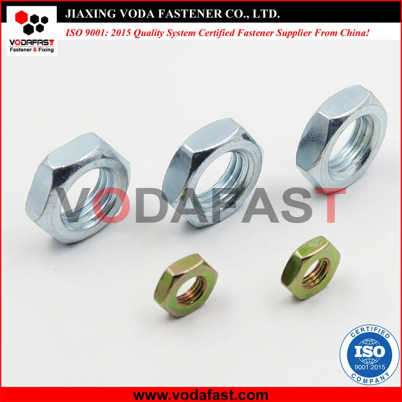 Vodafast Customized Round Nuts with Collar Zinc Plated