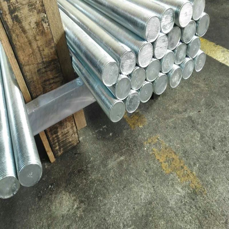 Stainless Steel Galvanized Zinc Plated Stud Bolt Threaded Rods Supplier in China