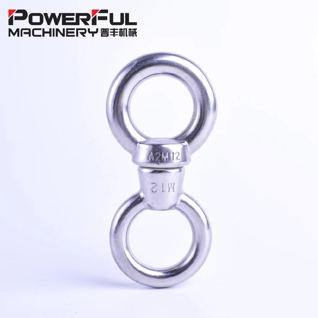 Stainless Steel DIN580 Lifting Eye Bolt with Metric Thread