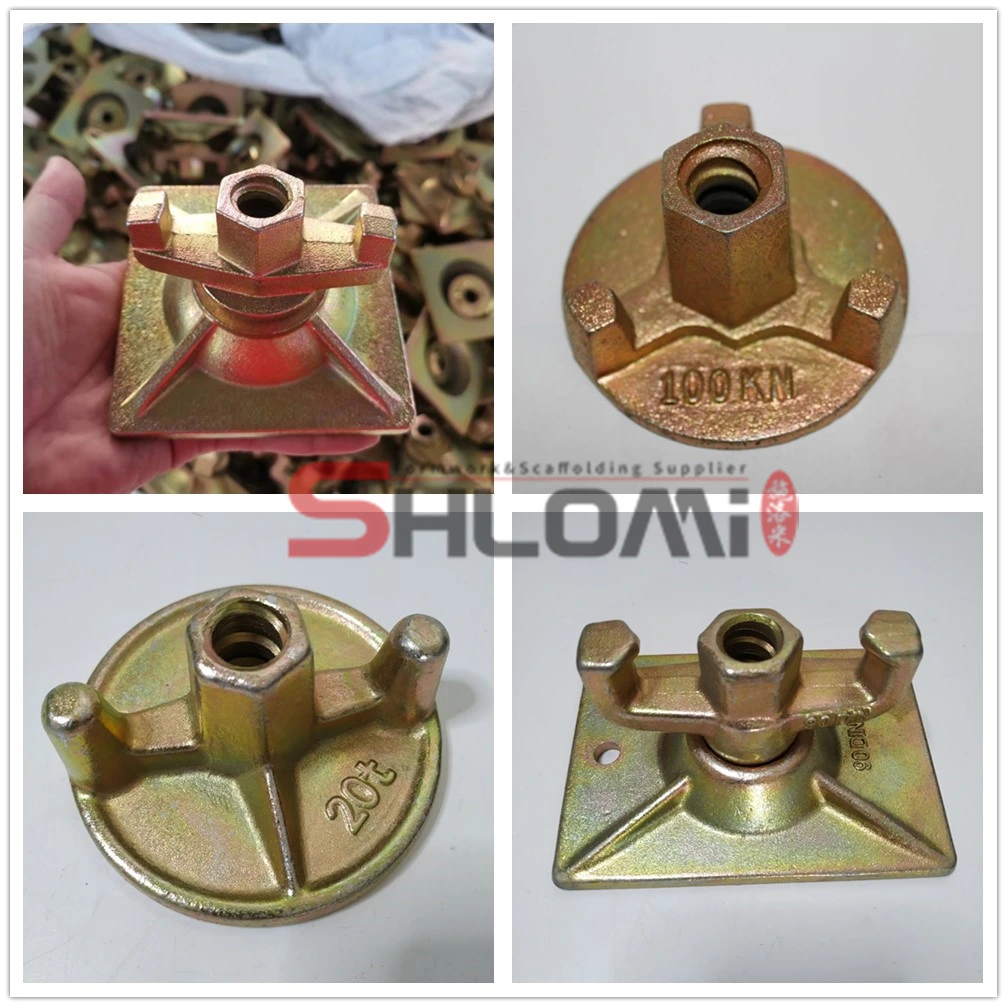 Formwork Casted /Forged /Pressed Wing Nut, Swivel Nut/Combination Nut, Anchor Nut for Peri/Doka