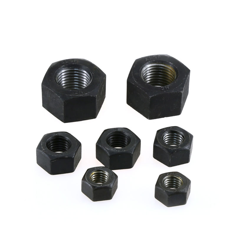 Grade 4 8 10 12 Hex Nut Black Hex Nut