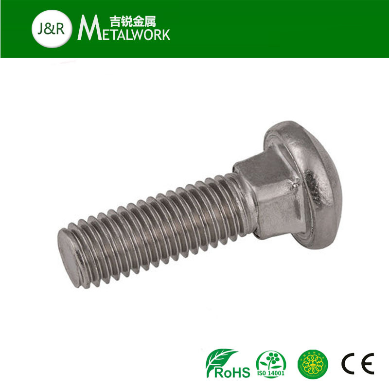 SS304 SS316 Round Head Square Neck Carriage Bolt/Coach Bolt (DIN603)