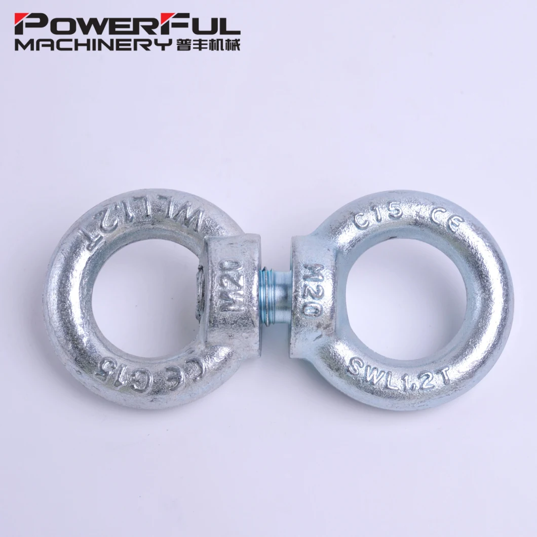 Drop Forged DIN 580 Lifting Eye Bolt with Metric Thread