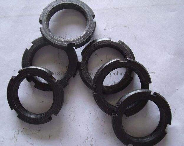 DIN Round Nuts with Thick Hexagon Nuts
