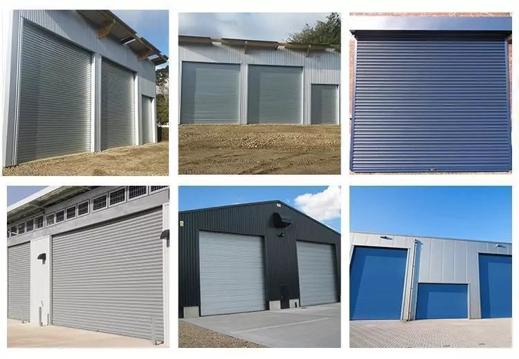 Industrial Automatic Metal Roll up Coiling Doors for External or Internal of Warehouse or Workshop