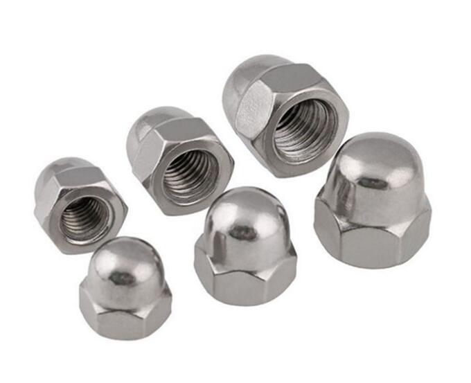 Good Quality M8 Stainless Steel SUS316 Hexagonal Domed Cap Nut