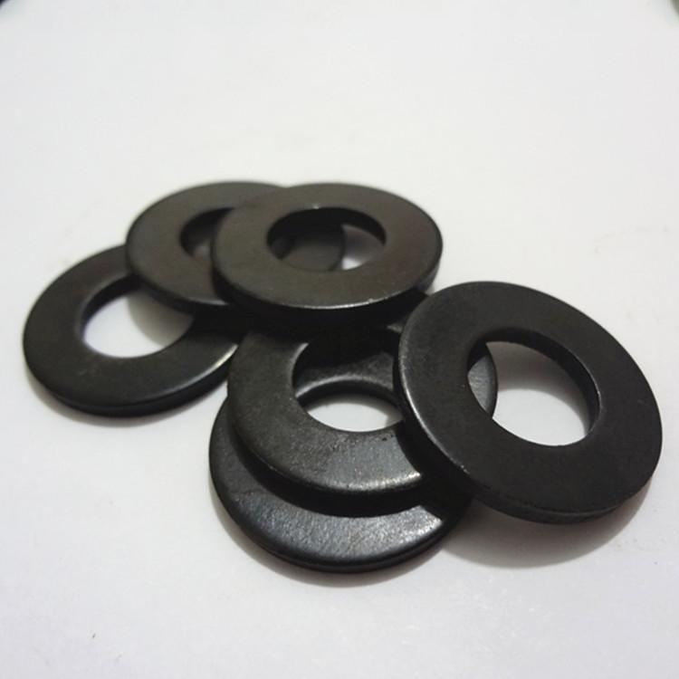 Black ASTM F436 DIN6916 DIN433 DIN7989 Flat Washer / Structural Washer / Fender Washer