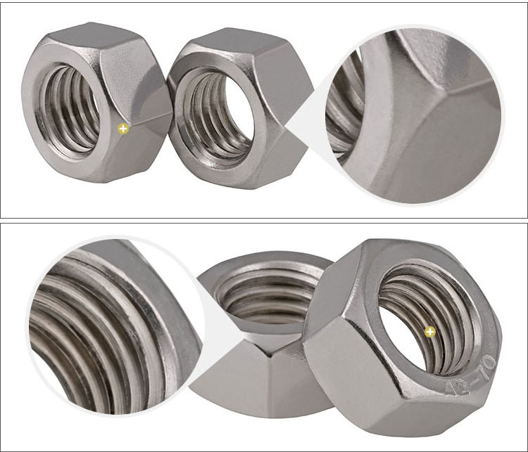 Stainless Steel Nuts M8 M12 Hex Nuts