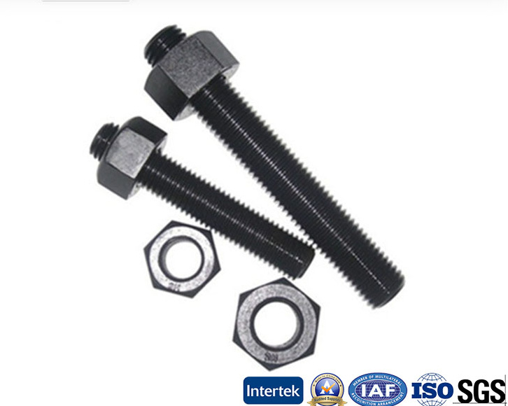 Carbon Steel Threaded Rod and 2h Heavy Hex Nut