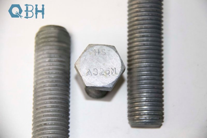 High Strength Structural Bolts ANSI/ASTM A325m Full Thread Metric Heavy Hex Structural Bolts HDG